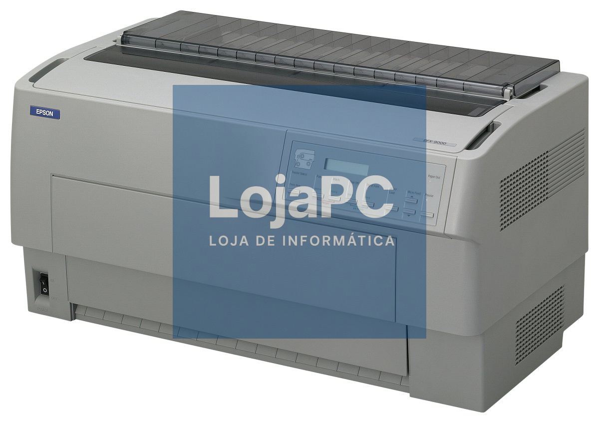 EPSON DFX 9000N Printer Mono dot-matrix 419.1mm width 240x144dpi 9pin 1550char/sec parallel USB LAN serial