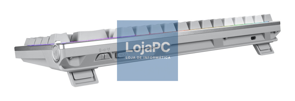 Asus ROG Azoth Gaming RGB Mechanical 75% Wireless/BT US - White