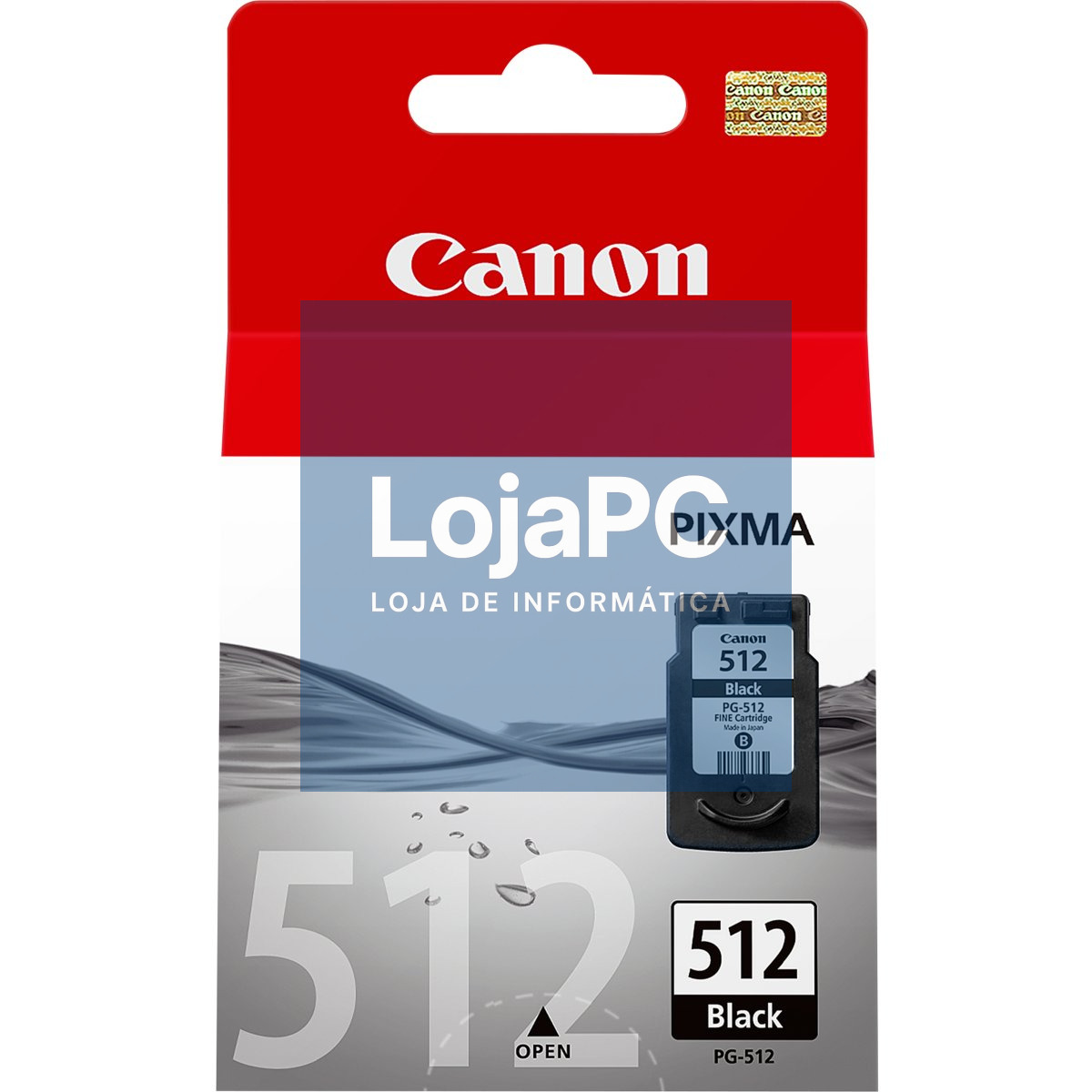CANON 1LB PG-512 ink cartridge black standard capacity 15ml 401 pages 1-pack