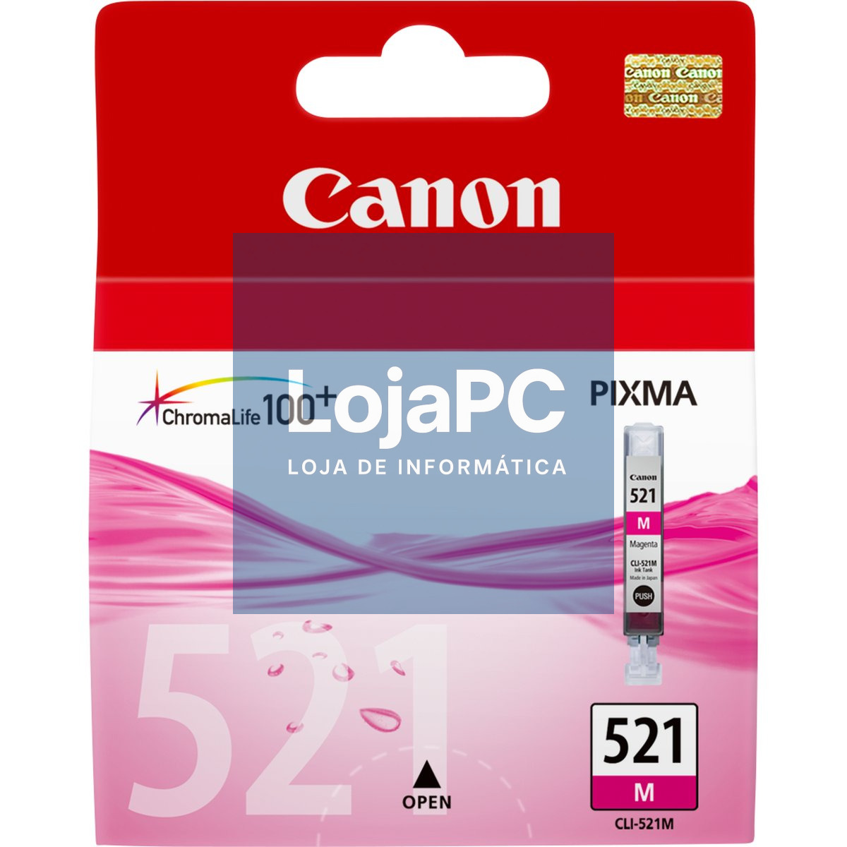 CANON CLI-521M ink cartridge magenta standard capacity 9ml 480 pages 1-pack
