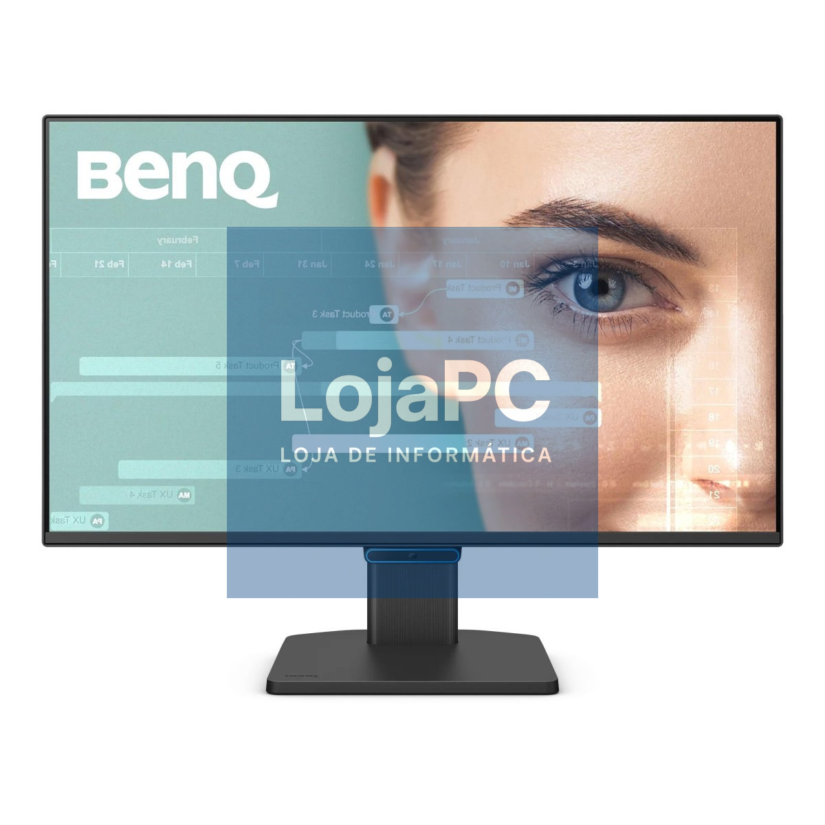 Benq GW2490C - Monitor 23.8", IPS, Full HD (1920x1080) 16:9, 5ms, 144Hz, 250 cd/m2, 1500:1, 1x HDMI, 1x DisplayPort, 1x USB-C - Preto