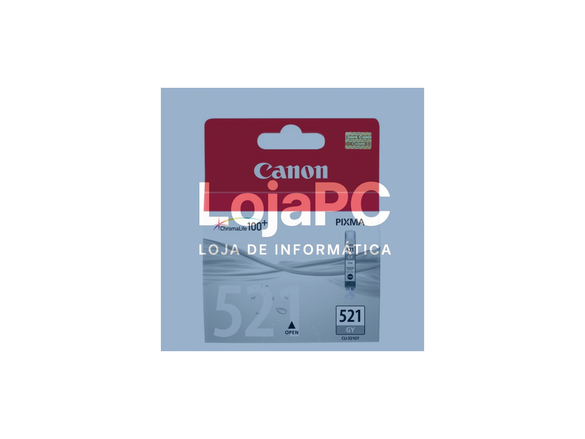 CANON 1LB CLI-521G ink cartridge grey standard capacity 9ml 1.370 pages 1-pack