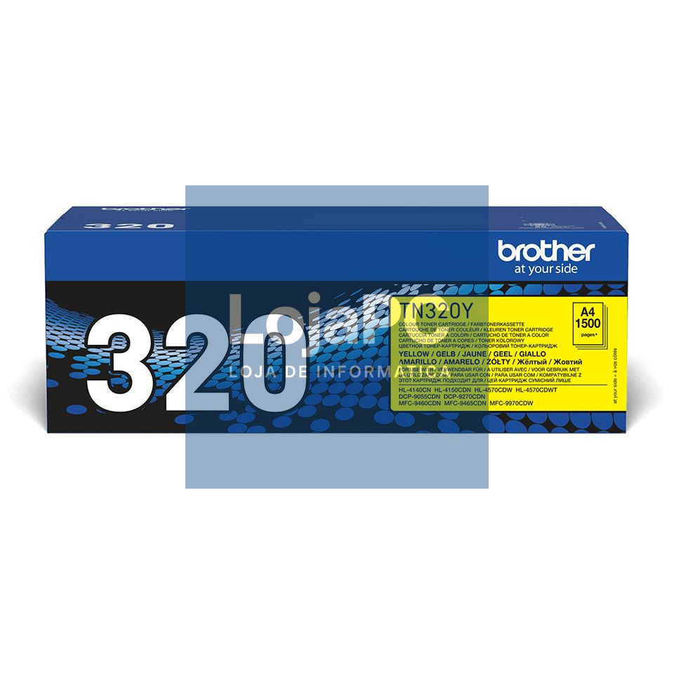 Brother Toner amarelo, duração 1.500 Pág., para HL-4150CDN/4570CDW