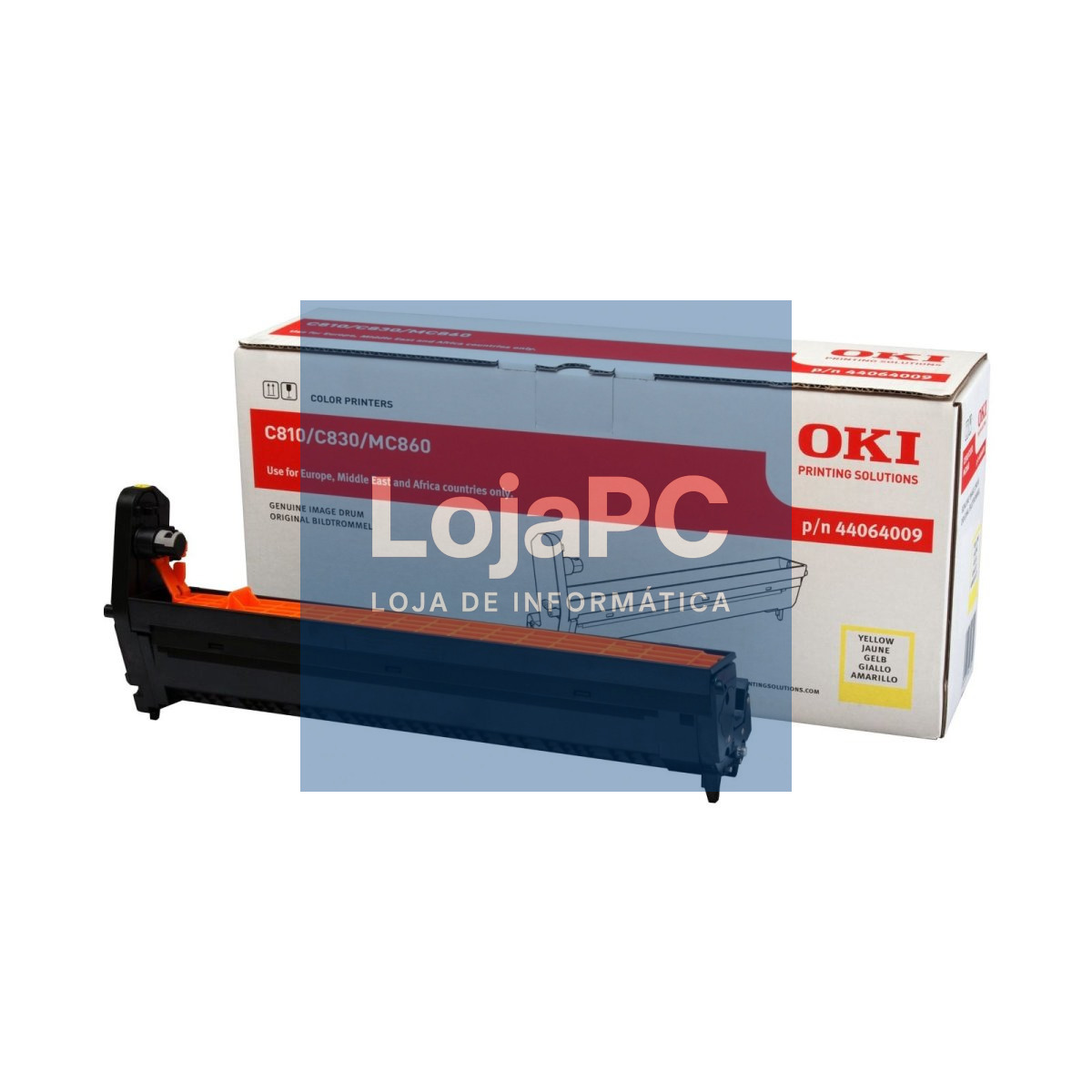 OKI C810 C830 MC860 drum yellow standard capacity 20.000 pages 1-pack