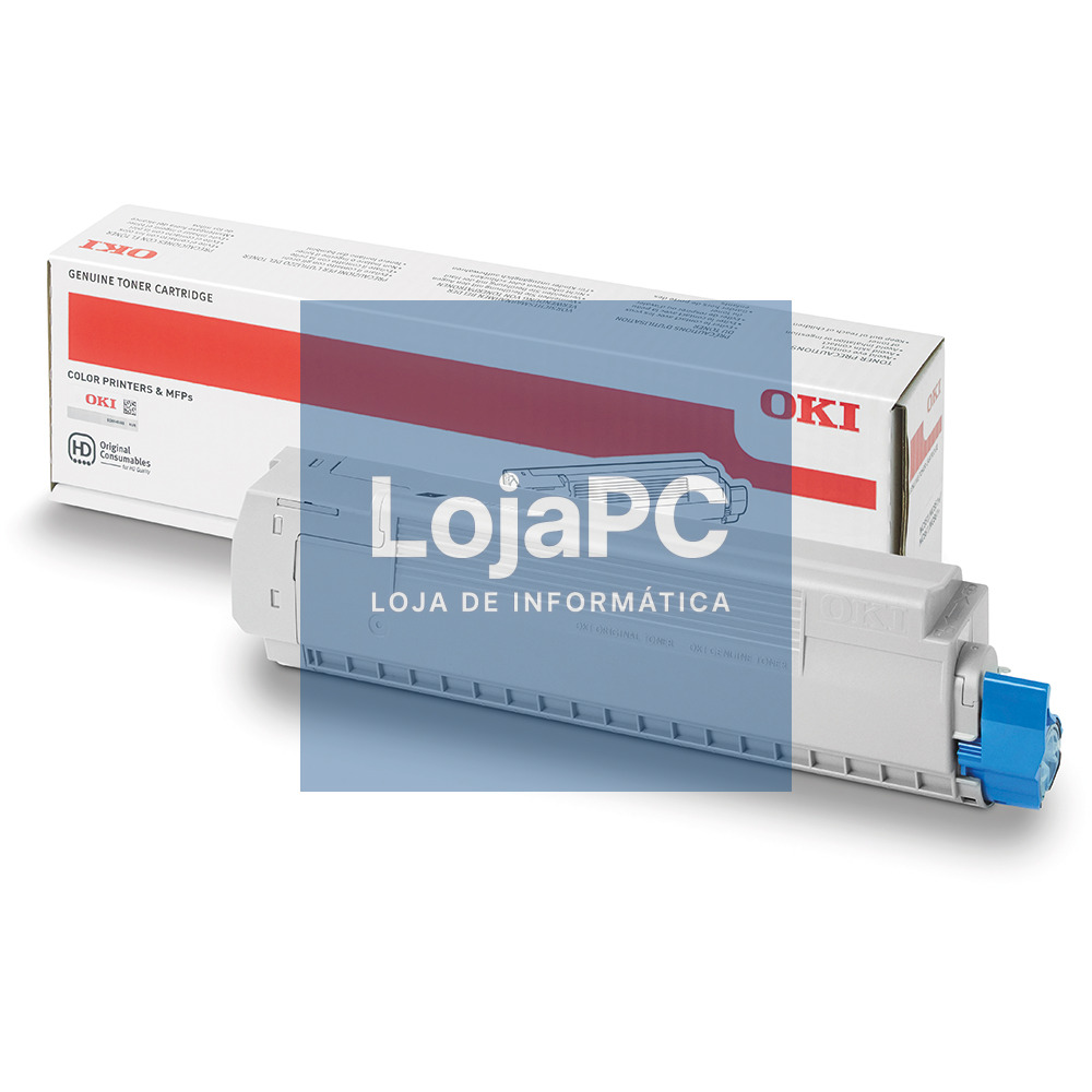 OKI MC860 toner cartridge black standard capacity 9.500 pages 1-pack