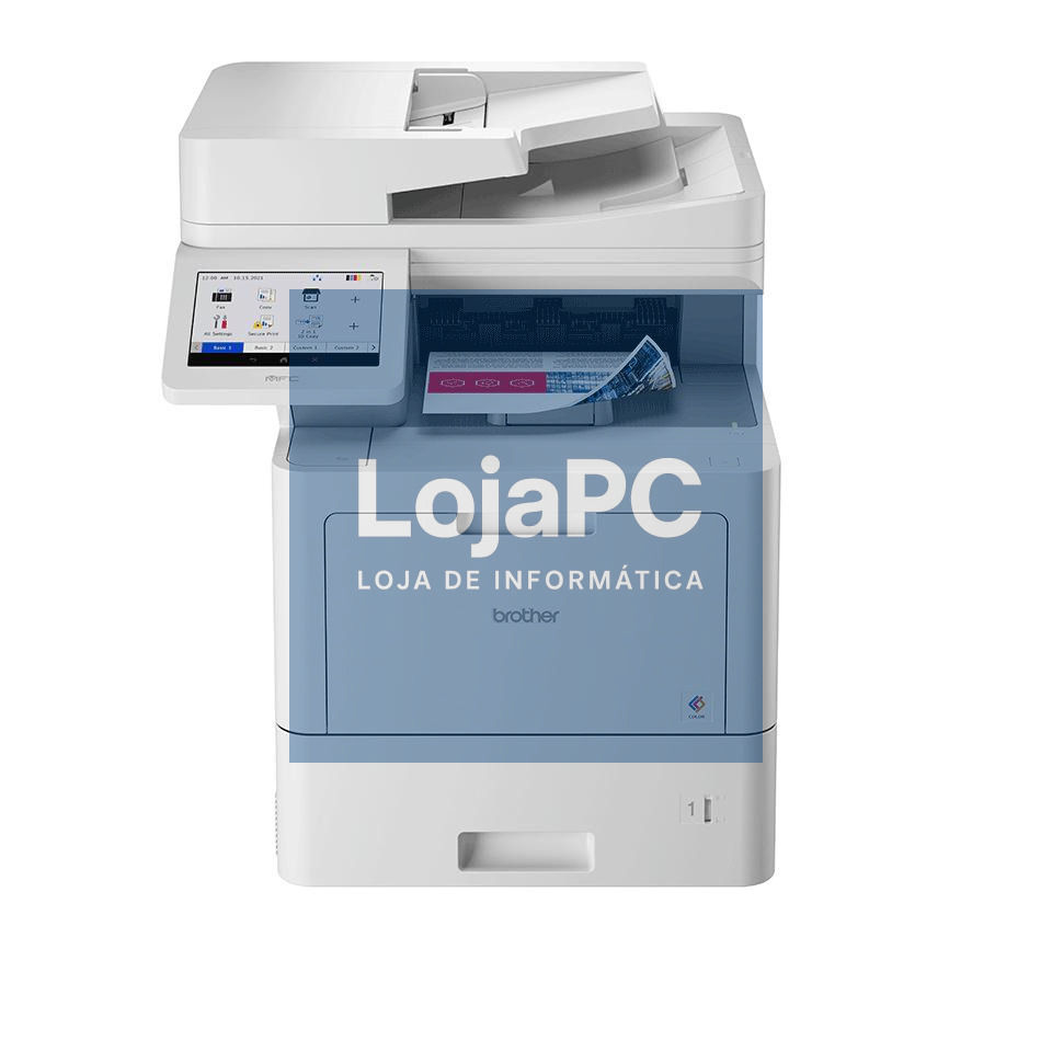 Brother MFC-L9630CDN - Impressora multifunções profissional laser cores de alto rendimento em todas as funções, todas as funções em frente e verso e custo por página muito económico, Impressora +