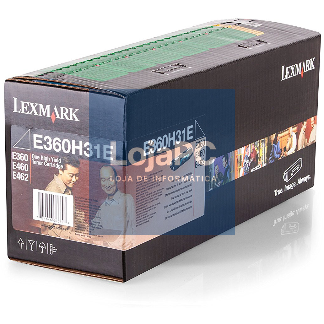 LEXMARK E360H31 toner cartridge black standard capacity 9.000 pages 1-pack
