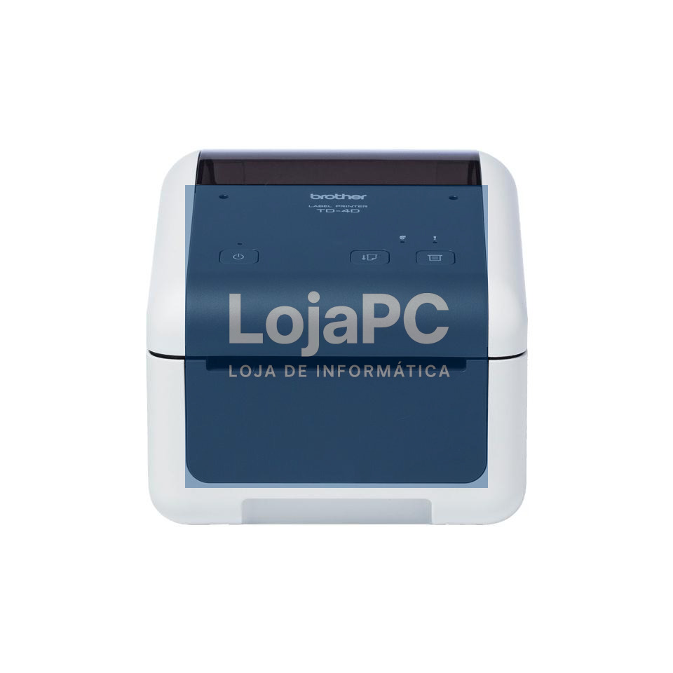 Brother Impressora de etiquetas, talões e pulseiras de secretária de 4" USB de 203ppp - Tecnologia térmica direta - Largura de impressão até 104 mm - Velocidade 127 mm/seg - 203ppp - Conexão USB e