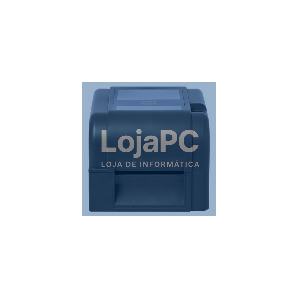 Brother TD-4520TN - Impressora de etiquetas e talões de transferência térmica e tecnologia térmica direta para uso comercial com placa de rede e uma resolução de 300 ppp, Largura de impressão até