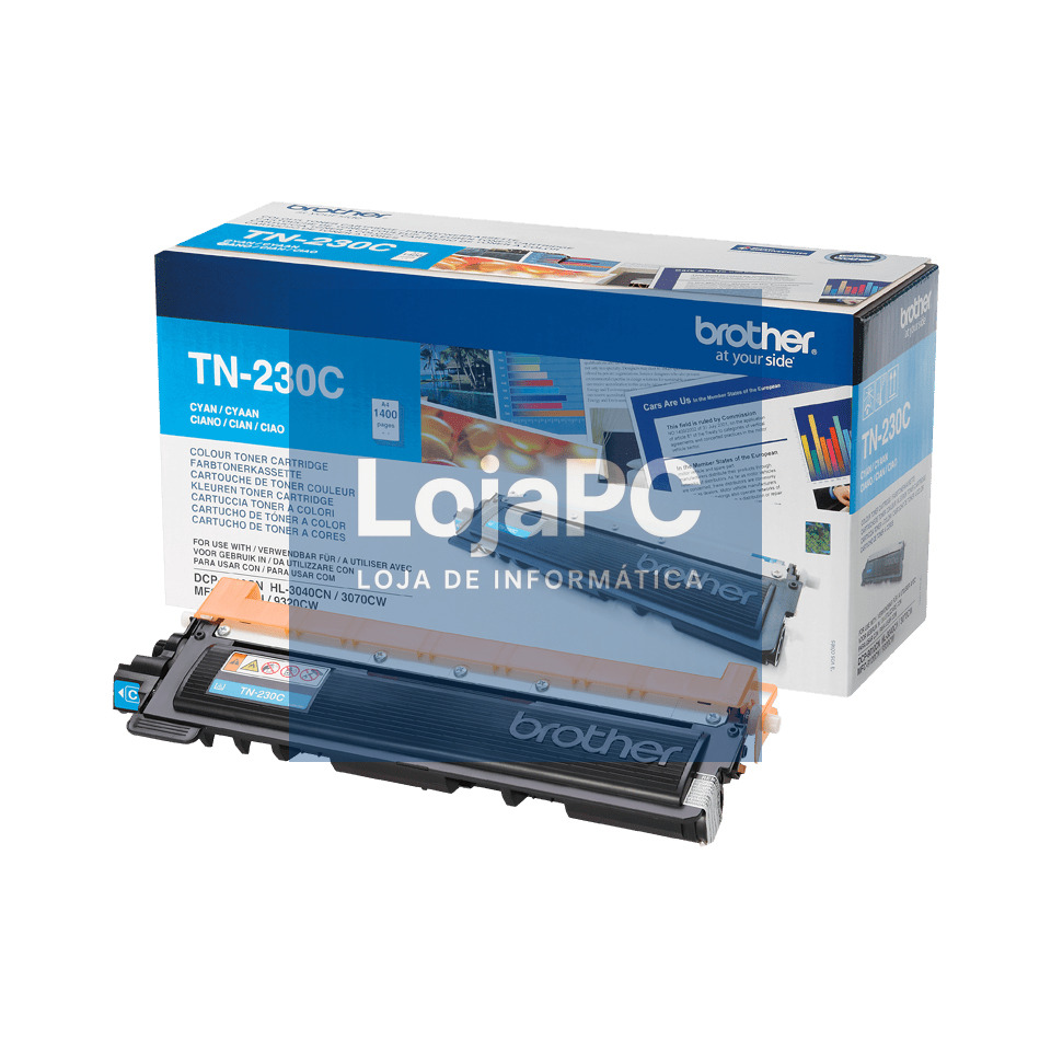 BROTHER TN-230 toner cartridge cyan standard capacity 1.400 pages 1-pack