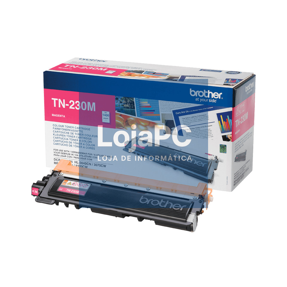BROTHER TN-230 toner cartridge magenta standard capacity 1.400 pages 1-pack