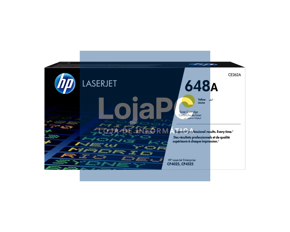 HP 648A original Color LaserJet Toner cartridge CE262A yellow standard capacity 11.000 pages 1-pack