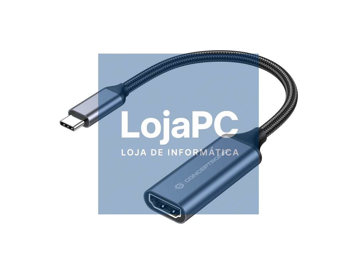 Conceptronic ABBY09G USB-C to HDMI Adapter, 4K 60Hz