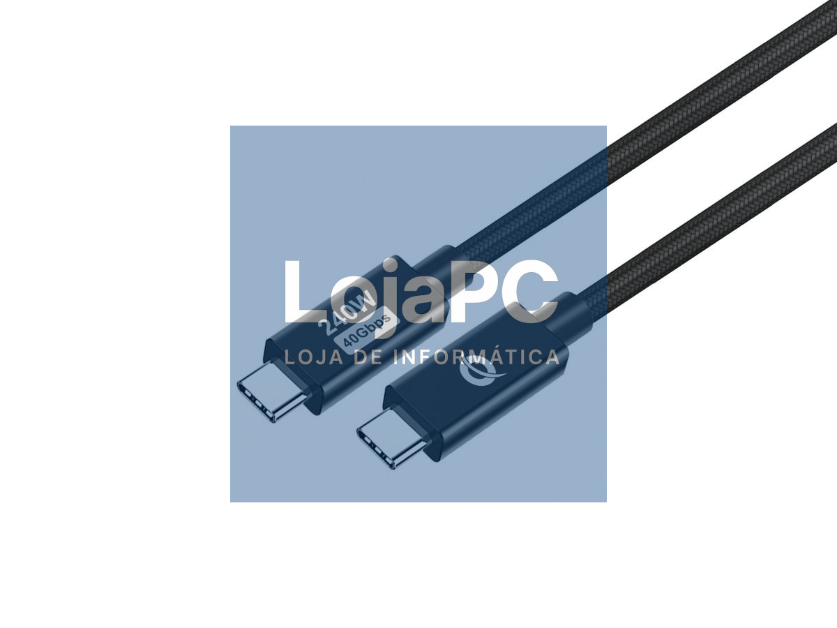 Conceptronic ETTA04B12 USB 4.0 Gen 3 C-C PD 3.1 240W Cable 1.2M, 48V 5A, 40Gbps, E-Mark