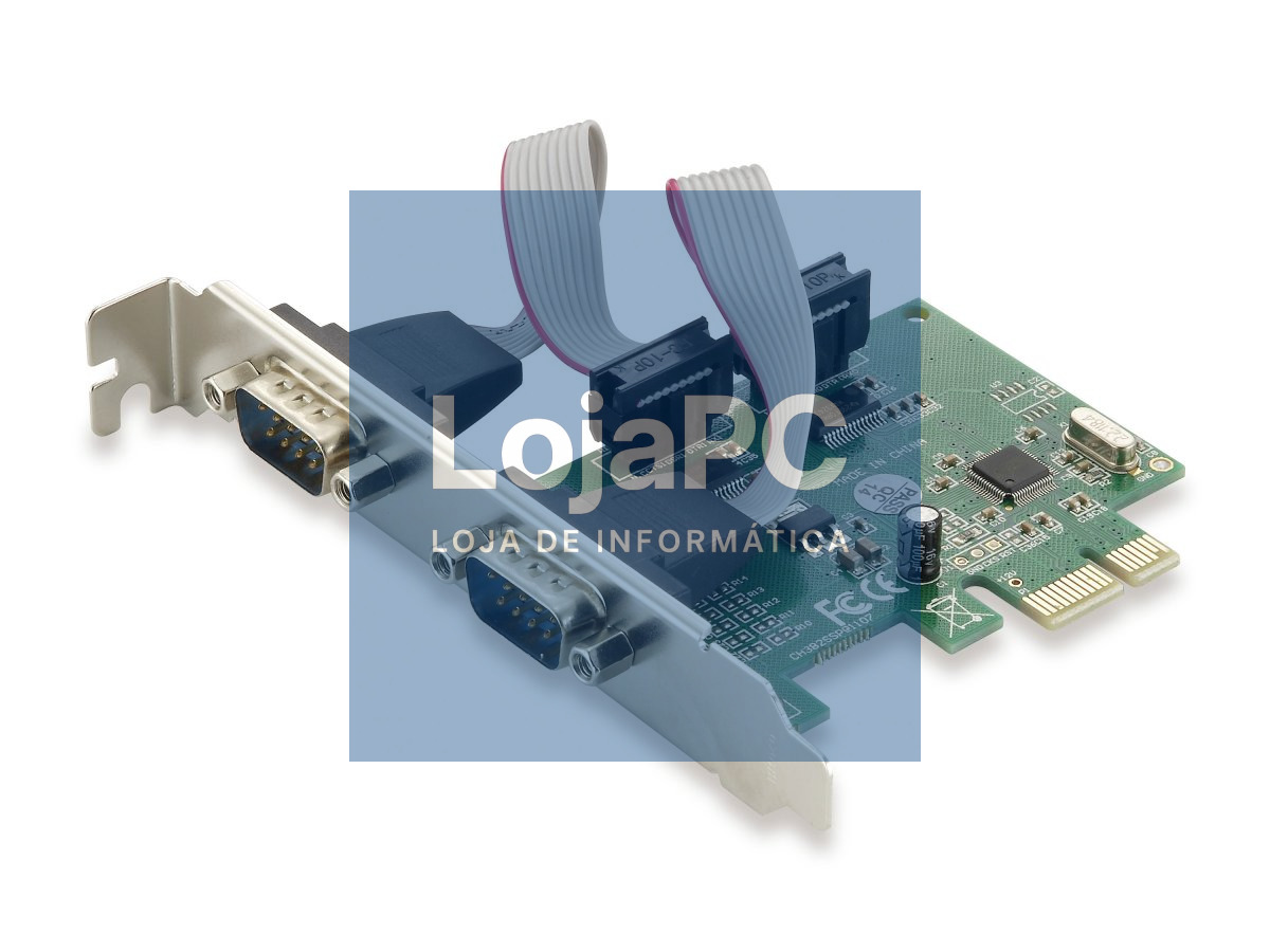 Conceptronic 2-Port Serial PCIe Card