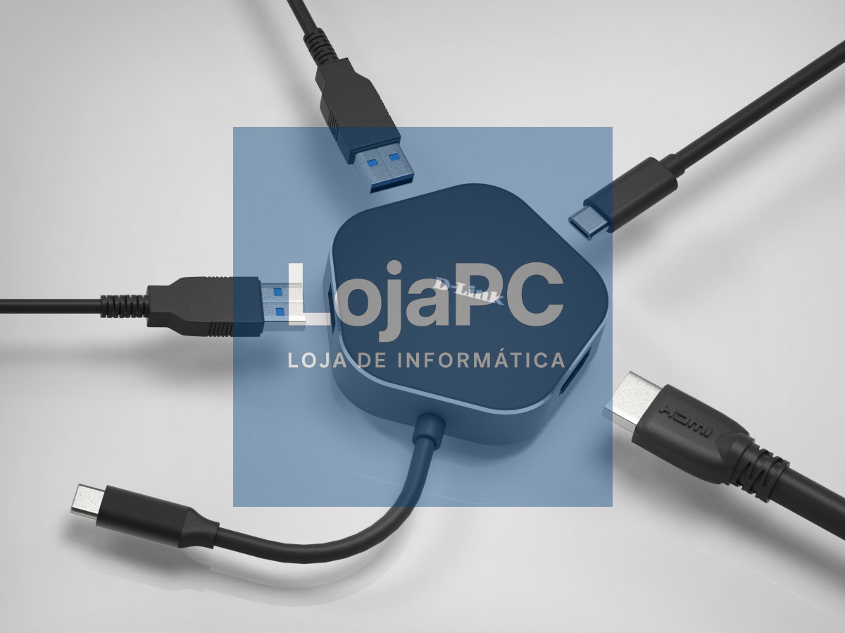 D-Link 4-in-1 USB-C Hub with HDMI and Power Delivery