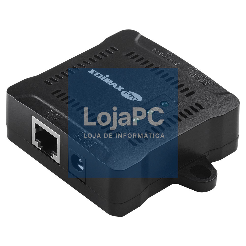 Edimax IEEE 802.3at Gigabit PoE+ Splitter with Adjustable 5V DC, 9V DC, 12V DC Output