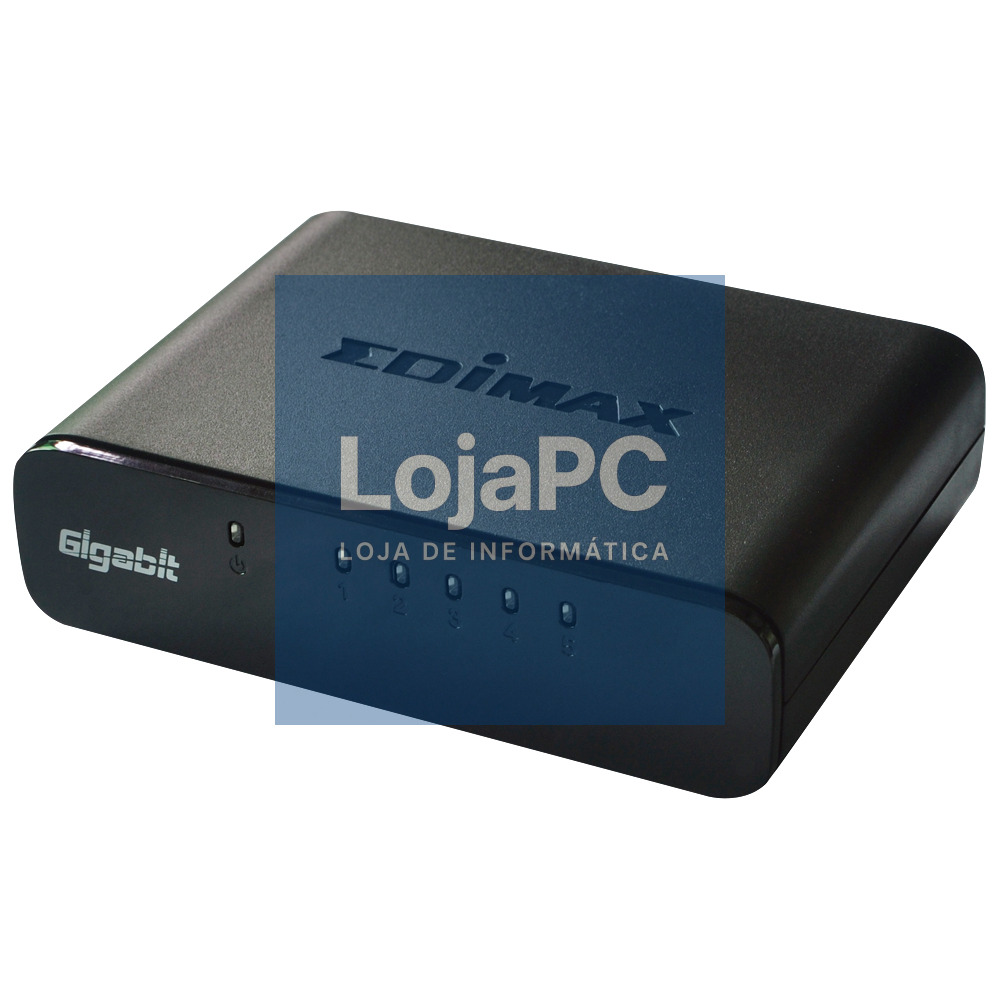 Edimax Switch Gigabit 5-port desktop plastic green
