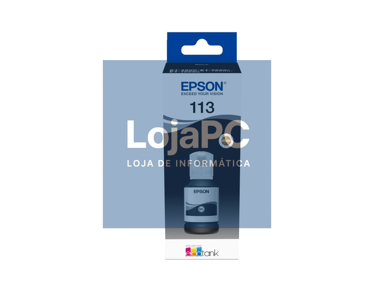 Epson 113 EcoTank Pigment Black ink bottle
