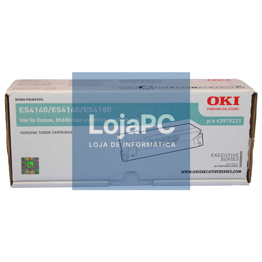 Toner OKI Preto 12k - ES4140/ES4160MFP/ES4180
