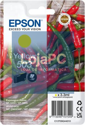 Epson Singlepack Yellow 503 Ink