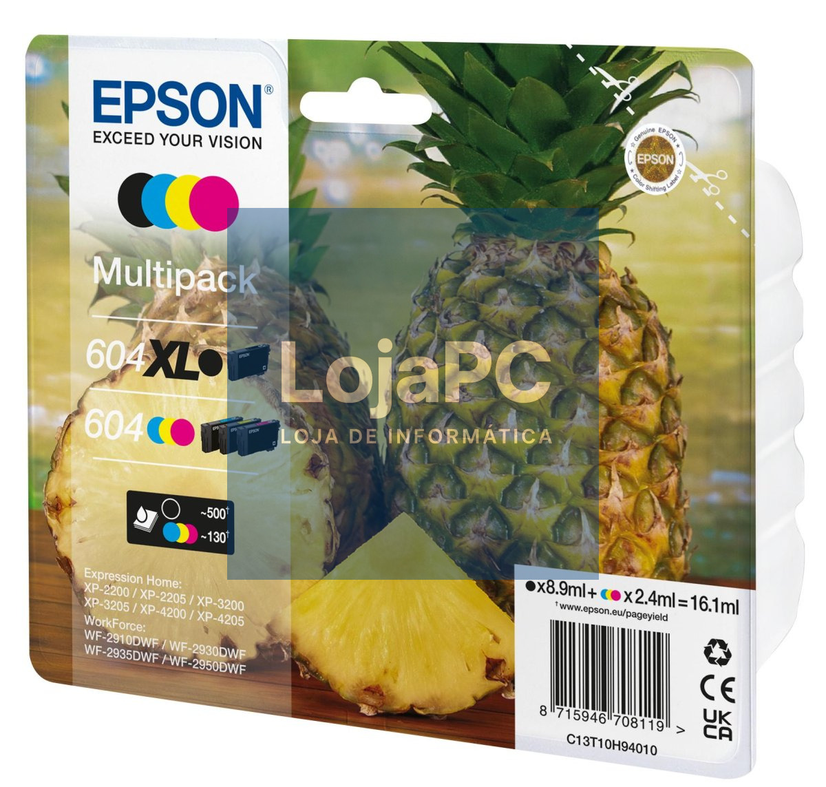 Epson Multipack 4-colours 604 XL Black/Std. CMY