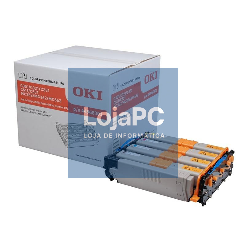 Unidade de transferência OKI até 60k - C310/C330/C510/C530/MC351/MC352/MC361/MC362/MC561/MC562