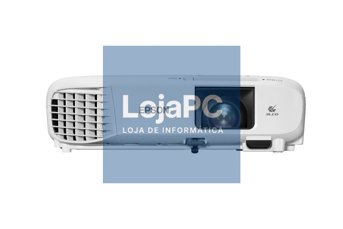 Epson Projetor EB-W49 - 3800 Lumens, resolução: WXGA, 3 anos de garantia base
