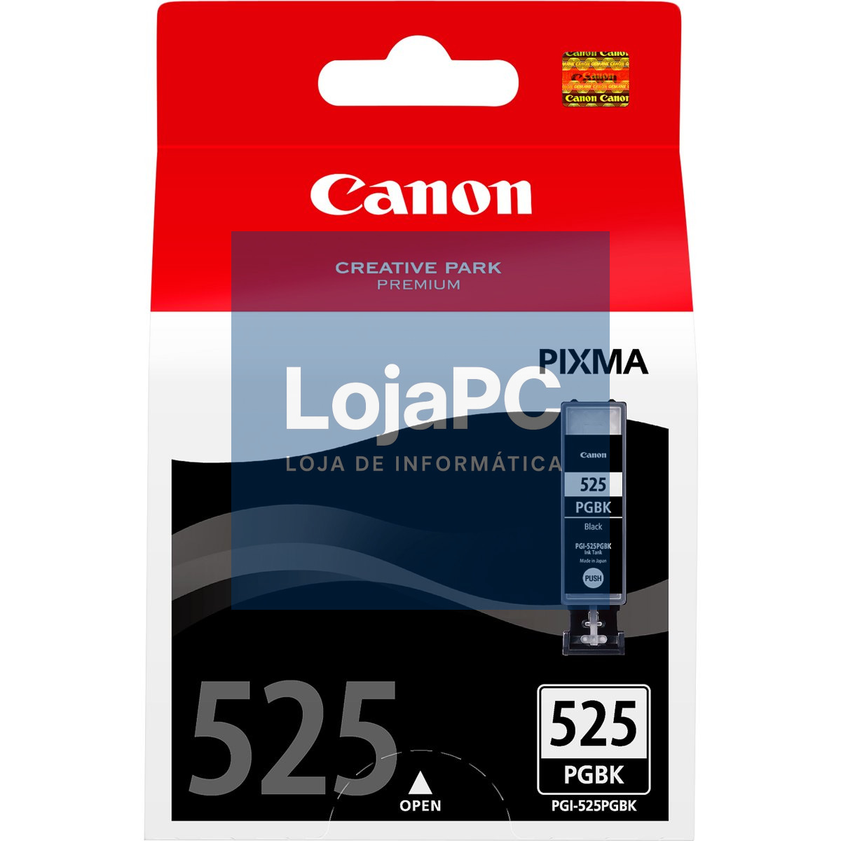 CANON 1LB PGI-525PGBK ink cartridge black standard capacity 19ml 339 pages 1-pack