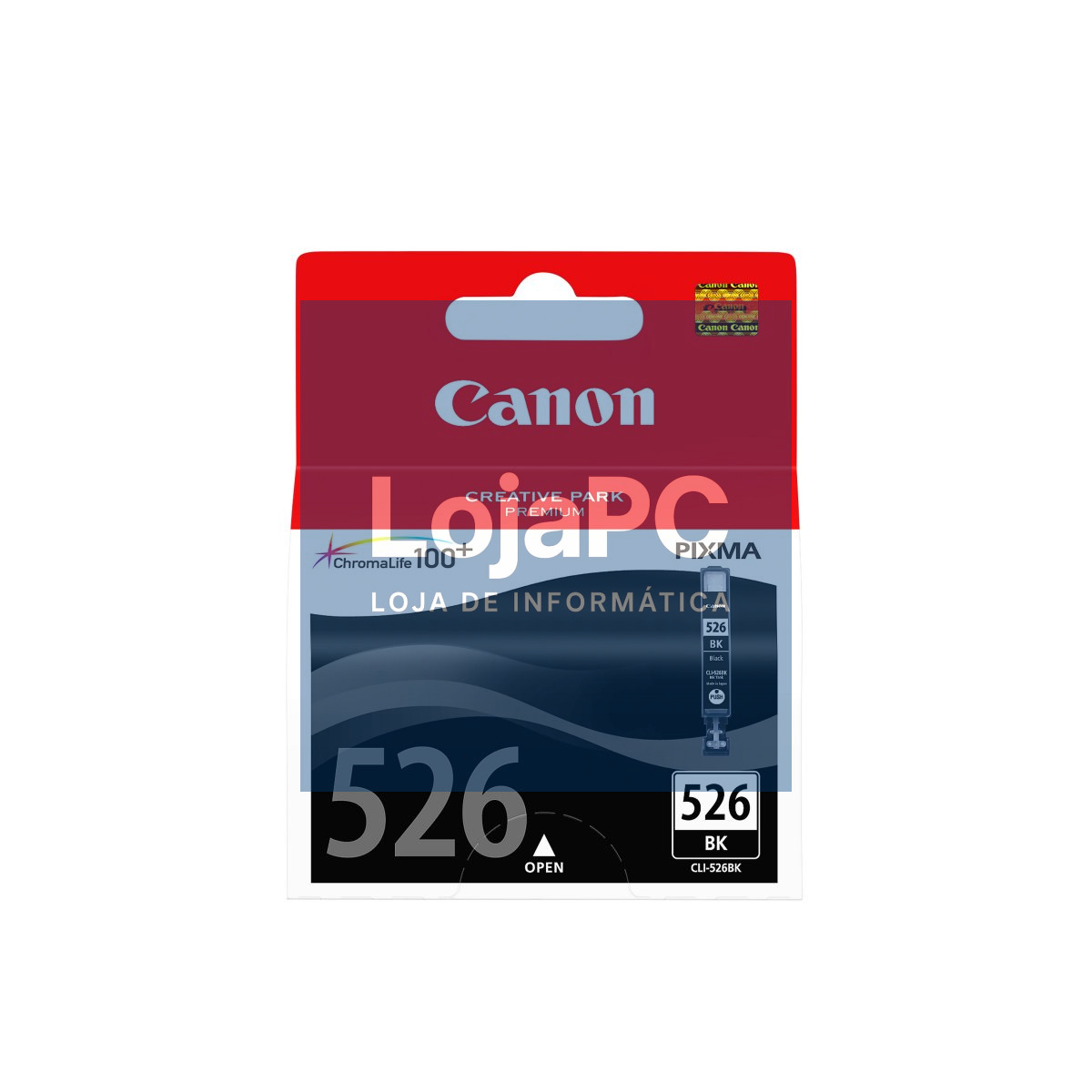 CANON 1LB CLI-526B ink cartridge black standard capacity 9ml 1-pack