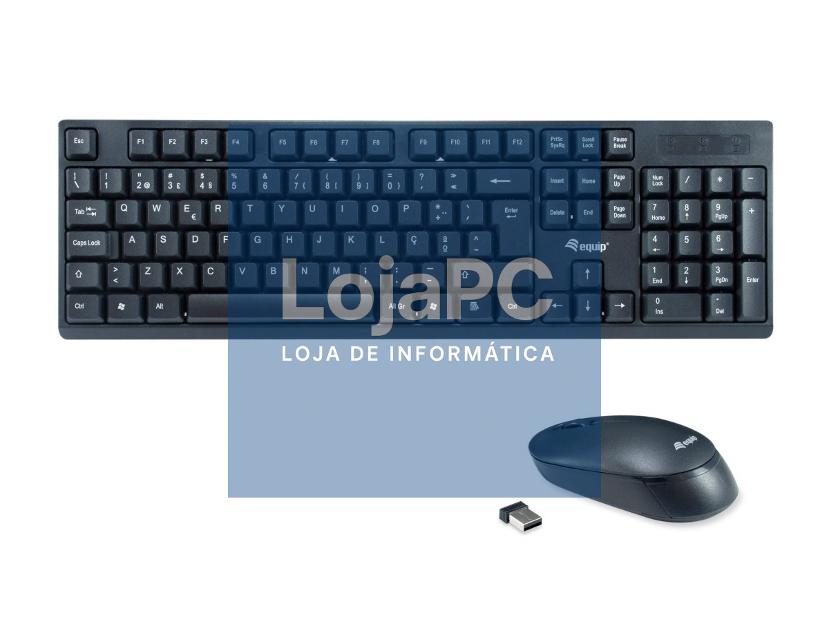 Equip Wireless Keyboard & Mouse Set, PT layout