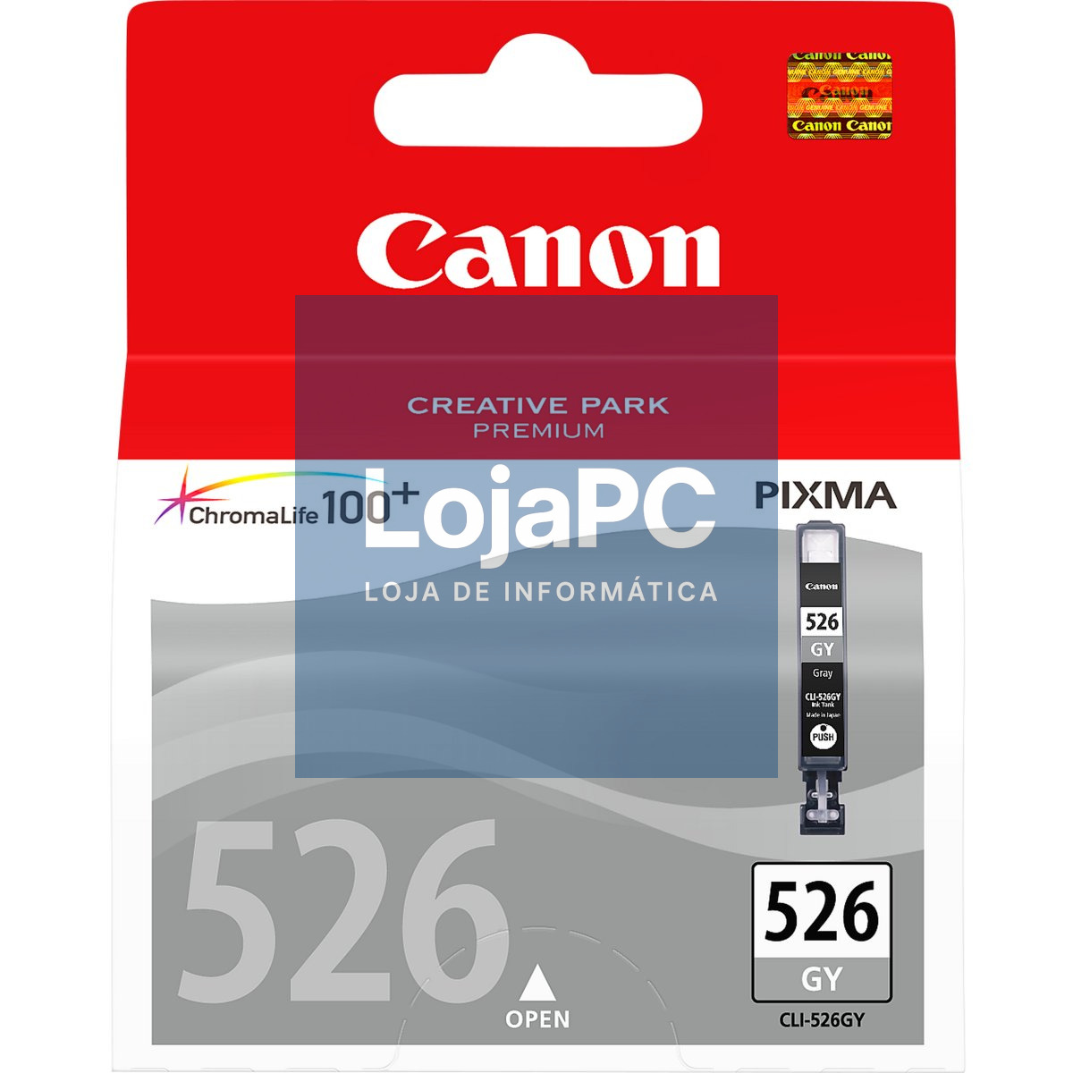 CANON 1LB CLI-526G ink cartridge grey standard capacity 9ml 1-pack