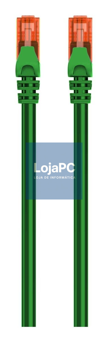 EWENT Patch Cable CAT 6 U/UTP 0.25mt green