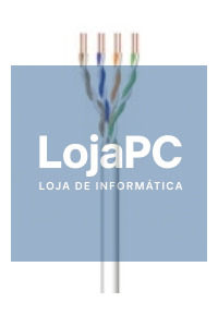 EWENT Bobine de Instalação Cat 6 U/UTP AWG23/1 CCA 305mt. SOLID Jacket: PVC cinza