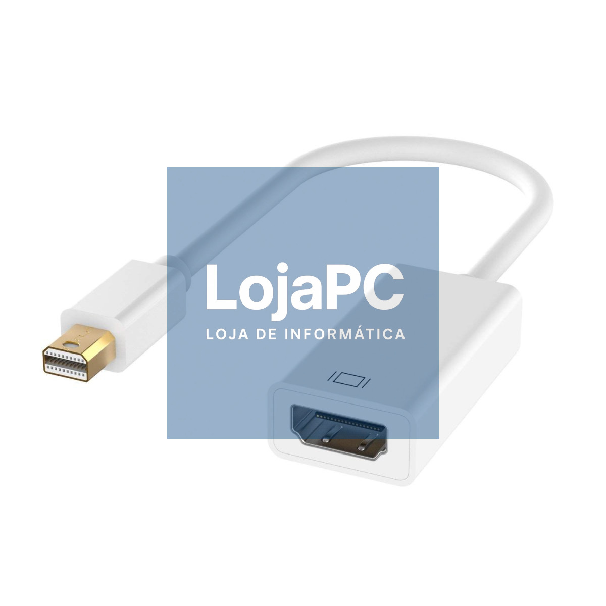 EWENT Adaptador Mini DisplayPort - HDMI, M/F, 0.15mt, DP 1.1a compatível
