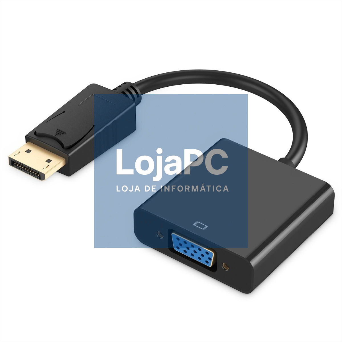 EWENT Cabo Adaptador DisplayPort - VGA, M/F, 0.15m, DisplayPort 1.1a compatible