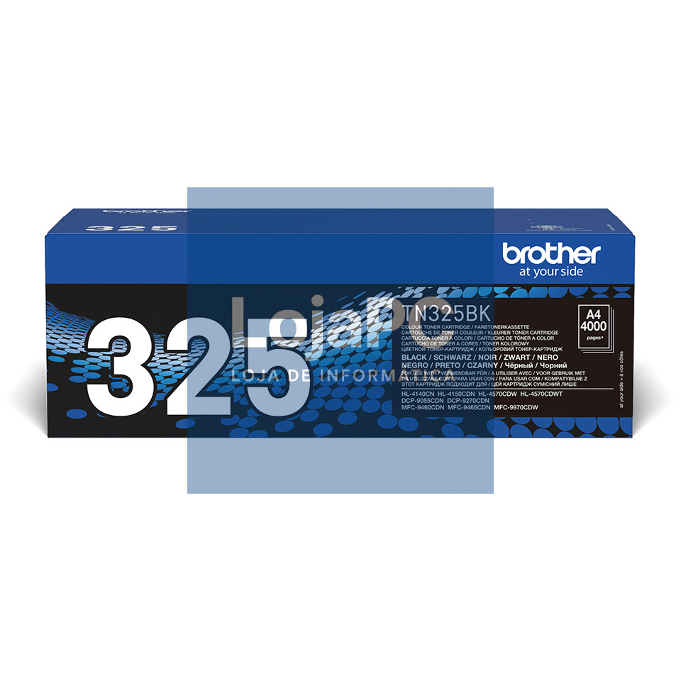 BROTHER TN-325 toner cartridge black standard capacity 4.000 pages 1-pack