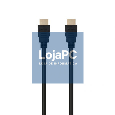 EWENT Cabo SOHO HDMI 1.4 de alta velocidade com Ethernet 1.8m, preto, 4K