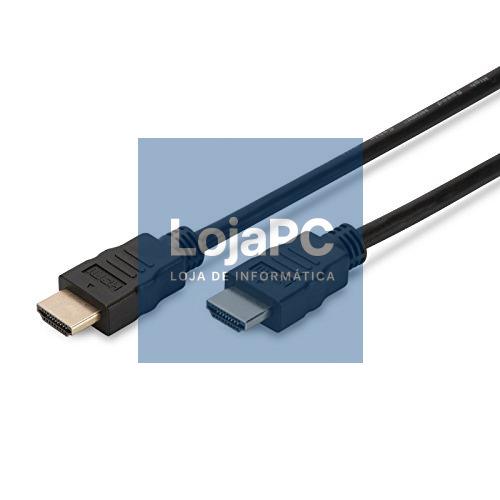 EWENT Cabo HDMI 1.4 SOHO com ethernet M/M AWG 30, 4K 30Hz 5.0 mt, CCS+CU, gold