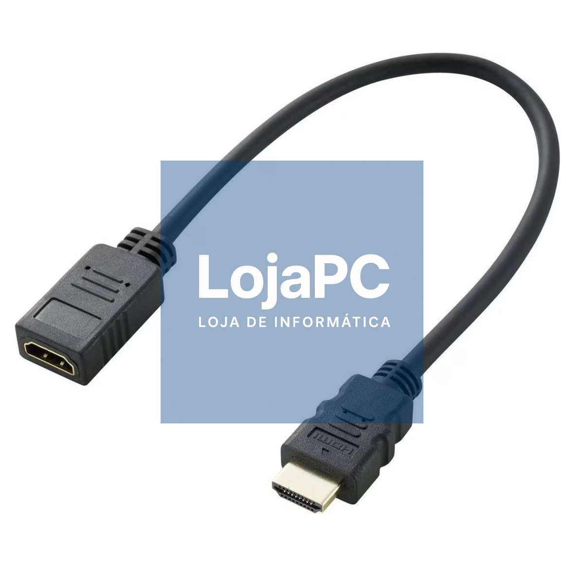 EWENT Adaptador Flexível HDMI, HDMI 2.0 4K 60Hz, M/F, 0,15m