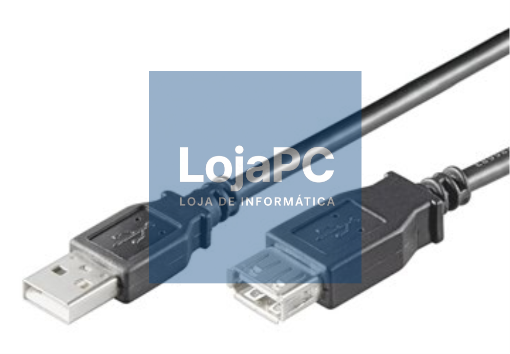 EWENT Cabo USB 2.0 "A" M > "A" F 1.8m