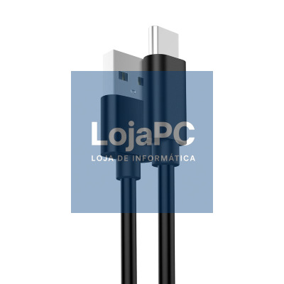 EWENT Cabo USB 2.0 USB-A para USB C, AW22+28, PD18W, 480Mbps, 1.8m