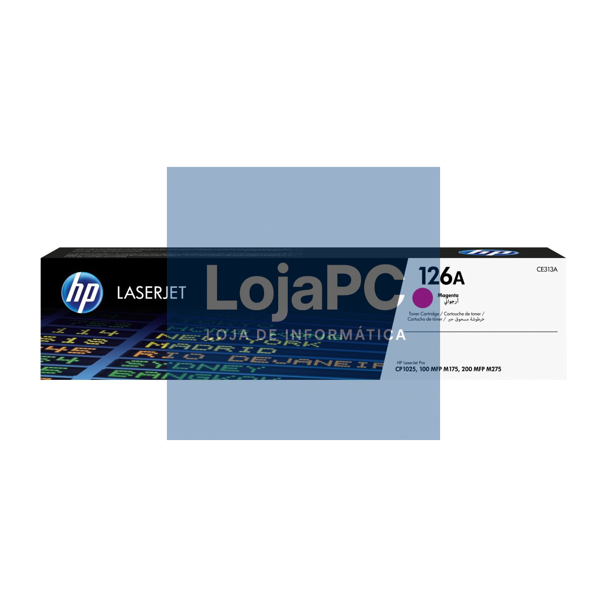 HP 126A original LaserJet Toner cartridge CE313A magenta standard capacity 1.000 pages 1-pack