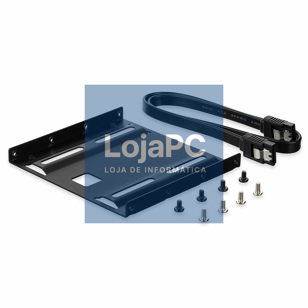 EWENT Kit de montagem de SSD para SSD/HDD de 2.5" e Cabo Sata III 50cm