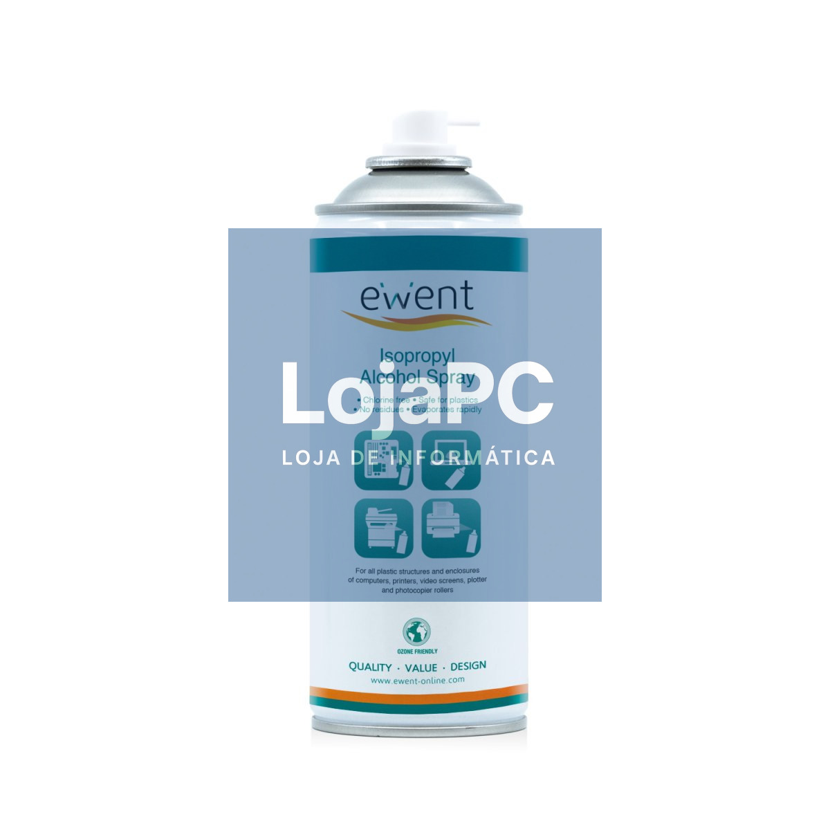 EWENT Spray de Álcool Isopropílico 400ml