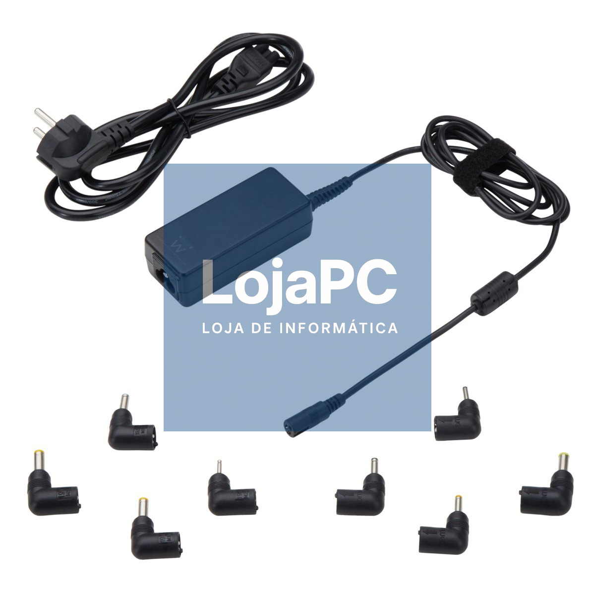 EWENT Carregador Universal Automático 45W, 8 tips, w free tip service