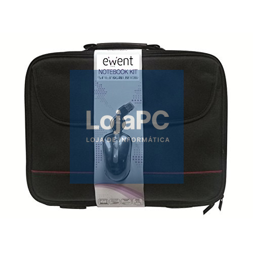EWENT Kit Mala para Portátil 16.1", com Rato USB
