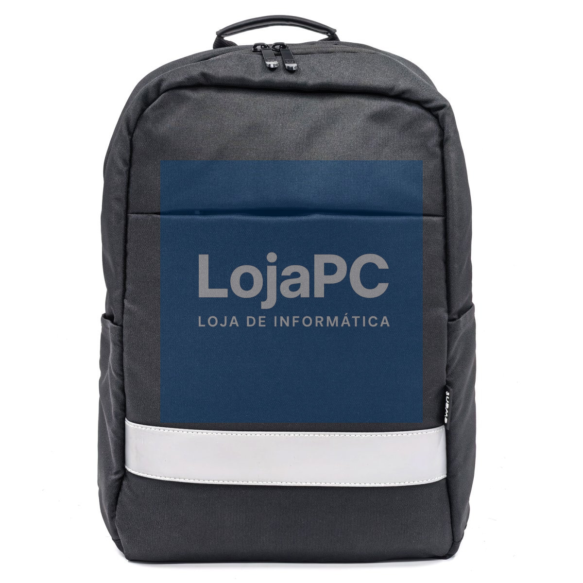 EWENT Mochila Urban Business 16.1” . Oxford 600D, Material reciclado rPet, material impermeável; Preta