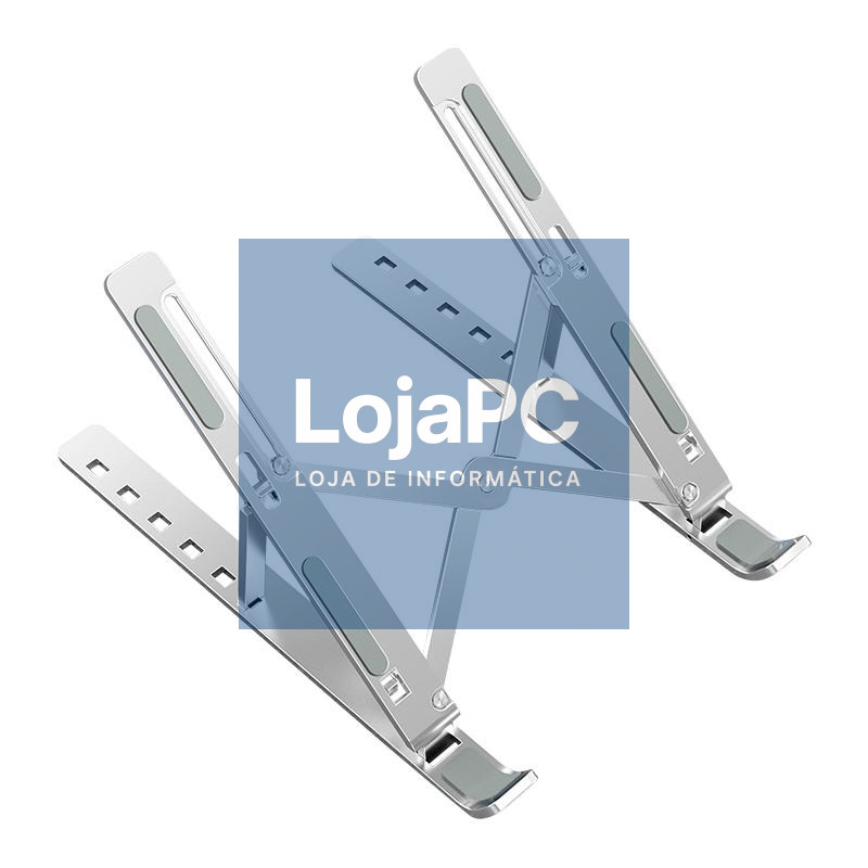 EWENT Suporte para Portátil em aluminio, ajustavel em altura, 10 a 17"