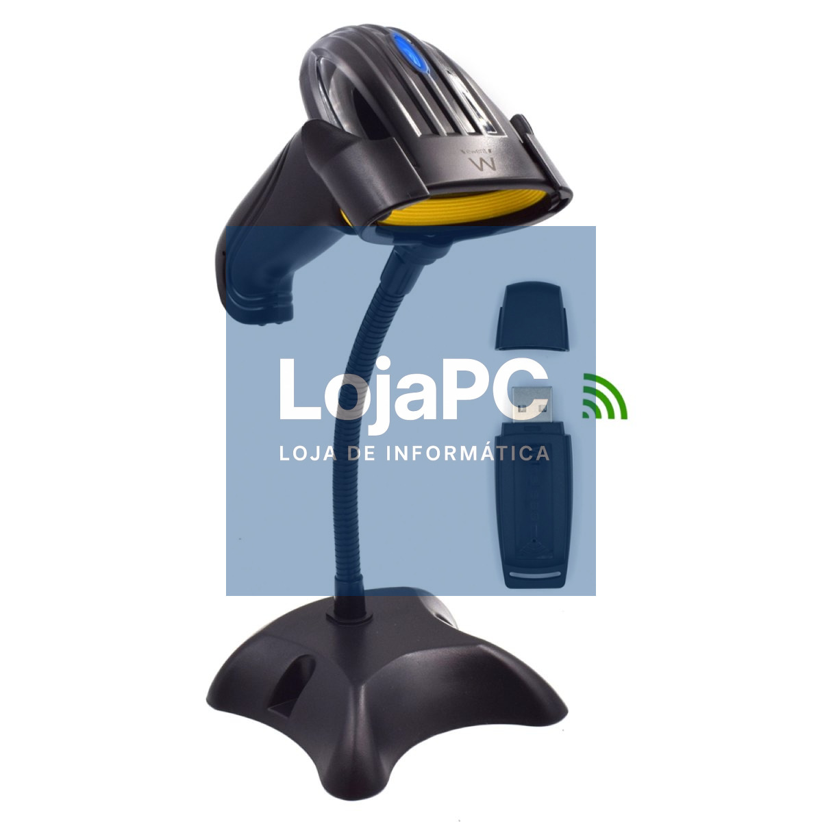 EWENT Leitor Código de Barras Wireless 1D